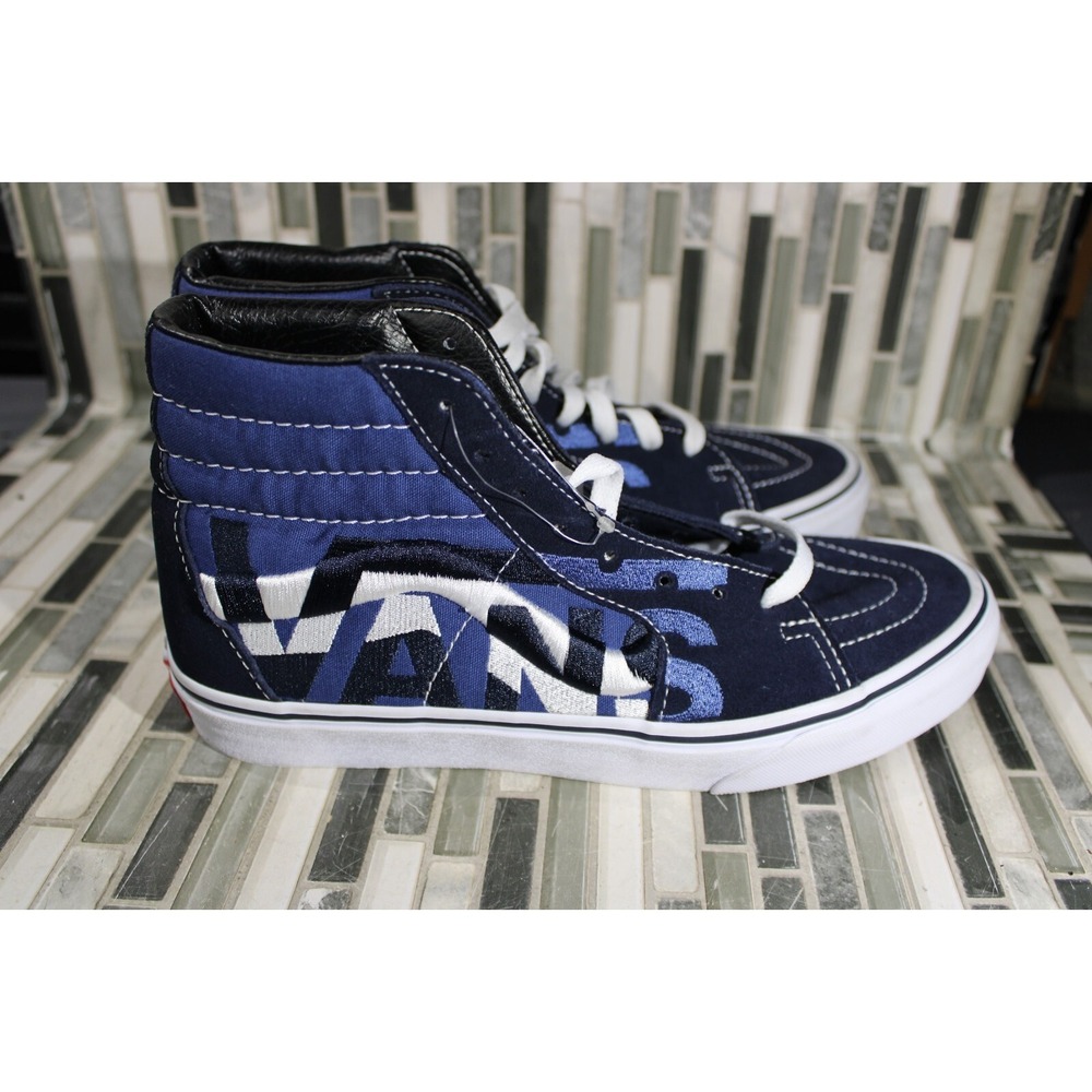 Vans Skate High Shoes Blue Size 7.5